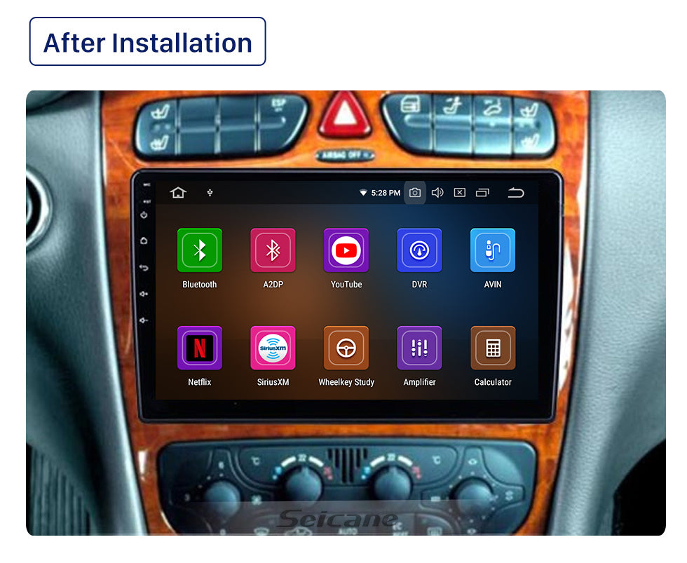 Mercedes-Benz CLK-Class | 2002-2005 | Android Screen - Image 2