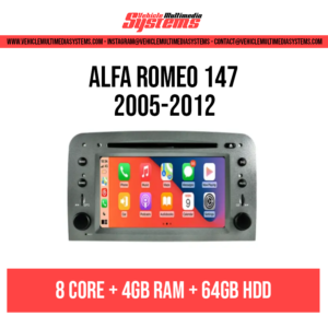 Alfa Romeo 147 | 2005-2012 | Android Screen