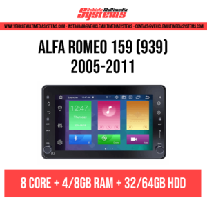 Alfa Romeo 159 (939) | 2005-2011 | Android Screen