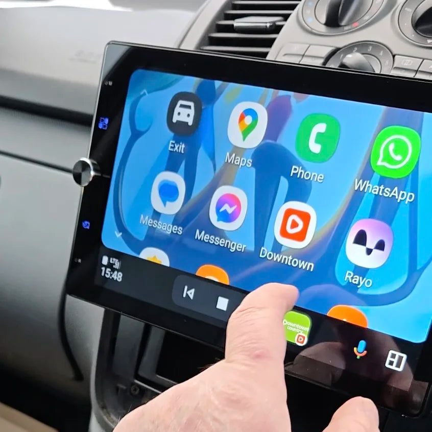 Universal 1 DIN Radio | 10.4" Rotatable Screen - Image 3