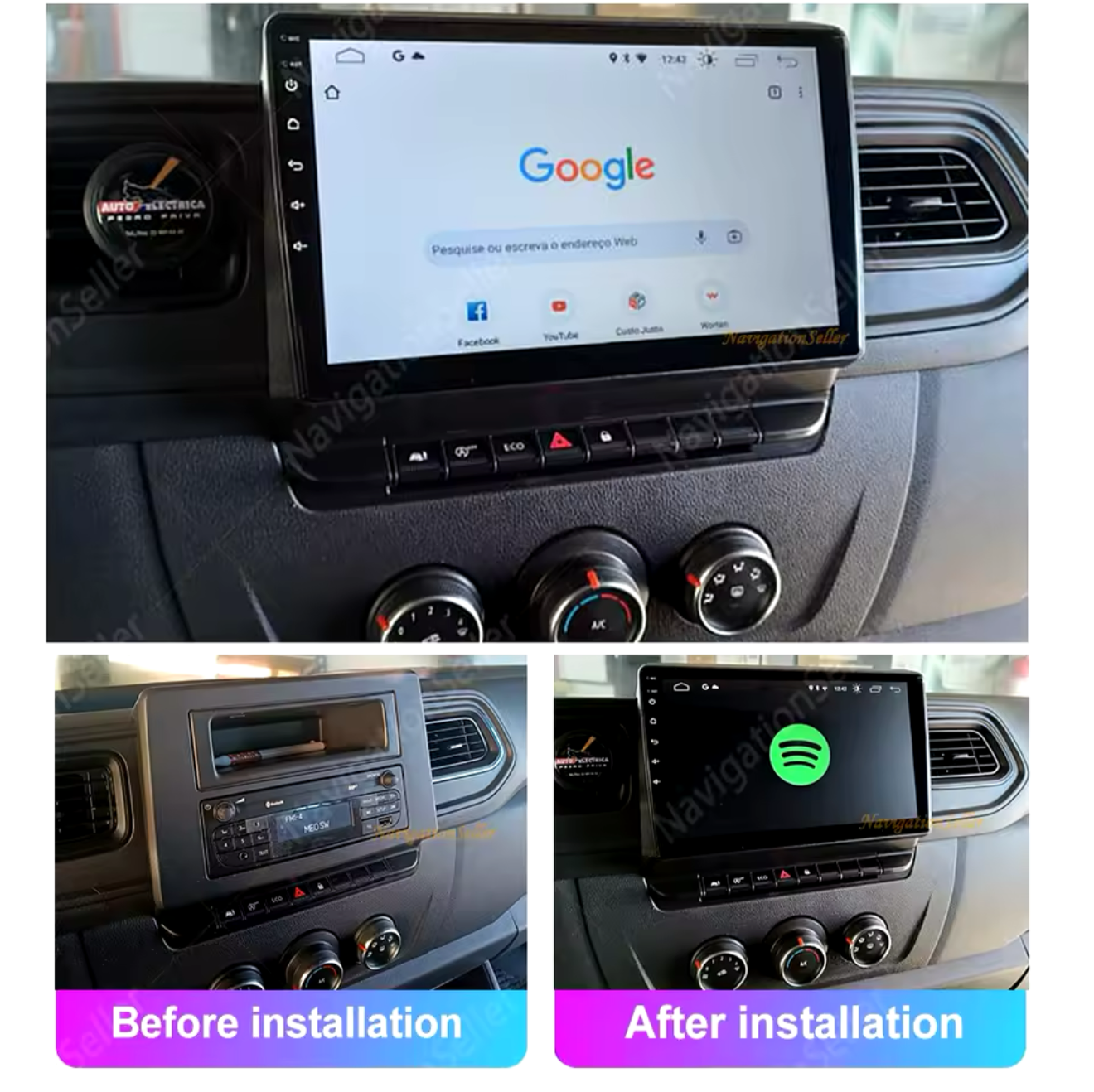 Renault Master | 2019-2022 | Android Screen - Image 2