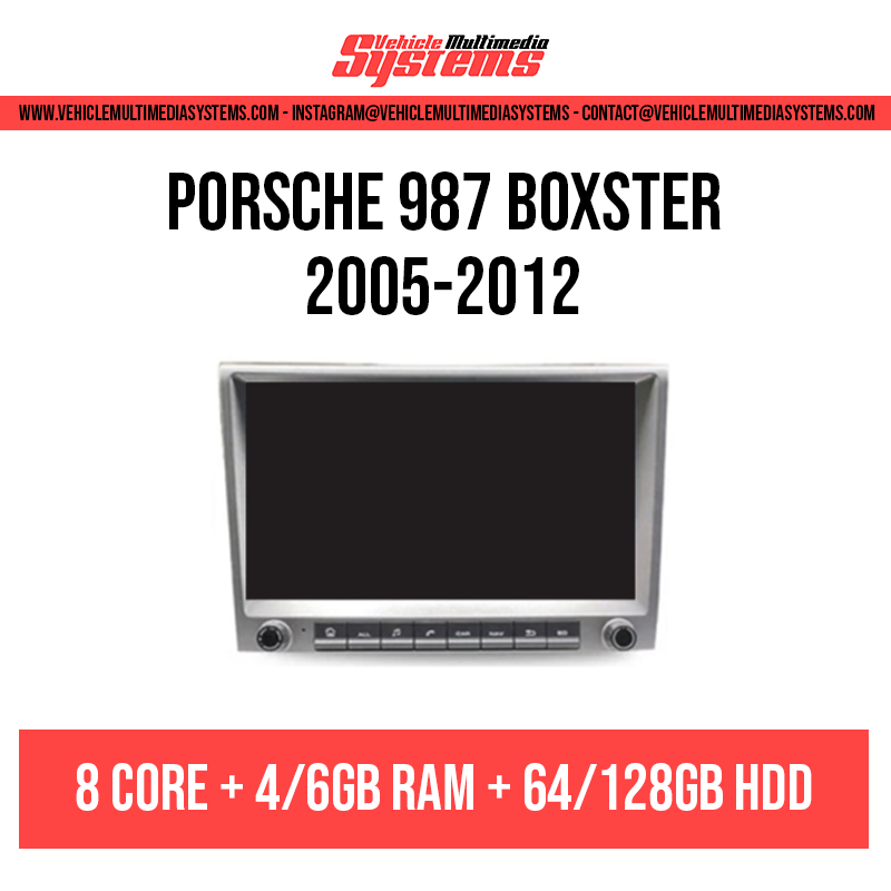 Porsche 911 Carrera/Turbo | 2005-2012 | Android Screen