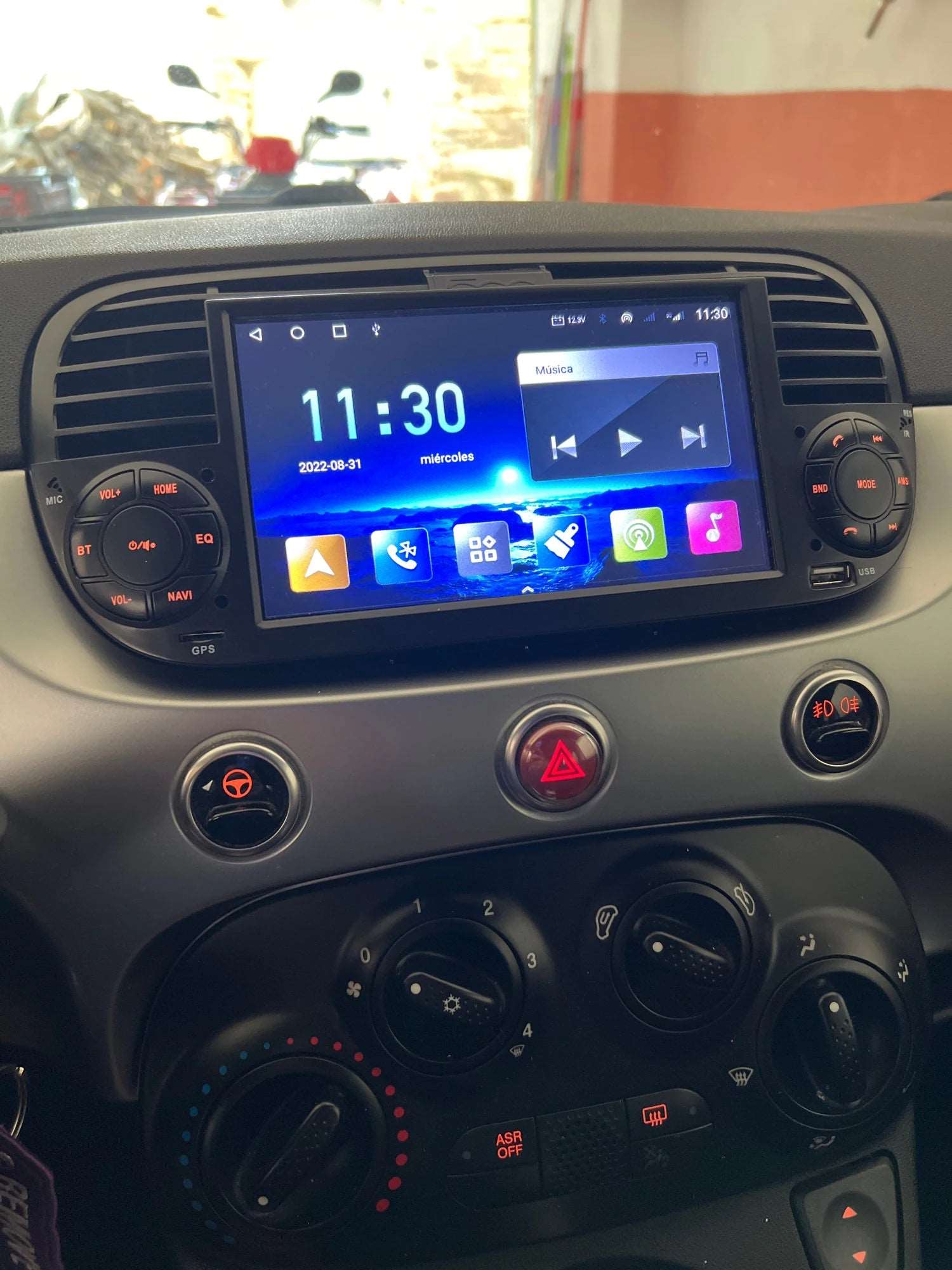 Fiat 500 | 2007-2015 | Android Screen - Image 3