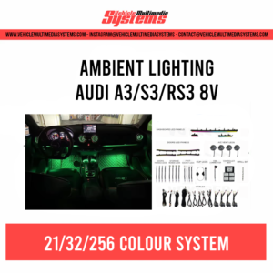 Audi A3/S3/RS3 | 8V | OEM Style Ambient Lighting Kit