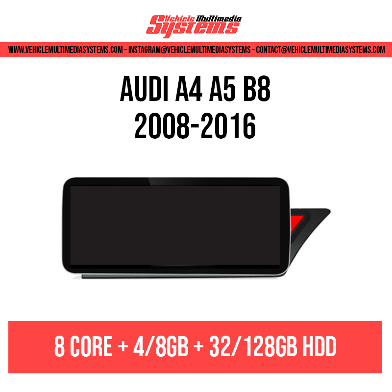 Audi A4 A5 B8 | 2008-2016 | Android Screen