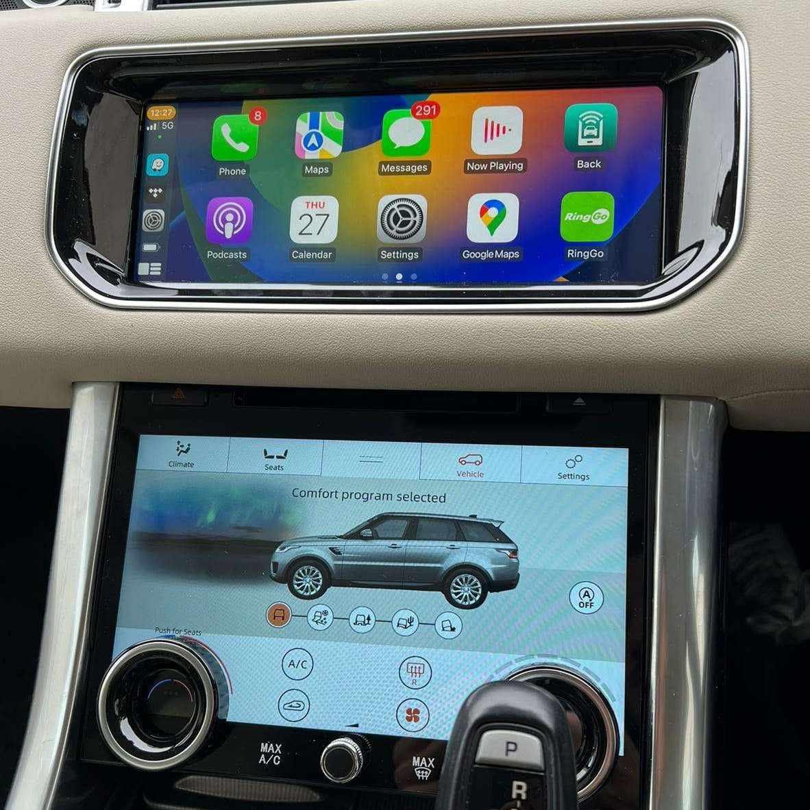 Range Rover Sport | 2013-2017 | Android Screen + AC Panel - Image 4