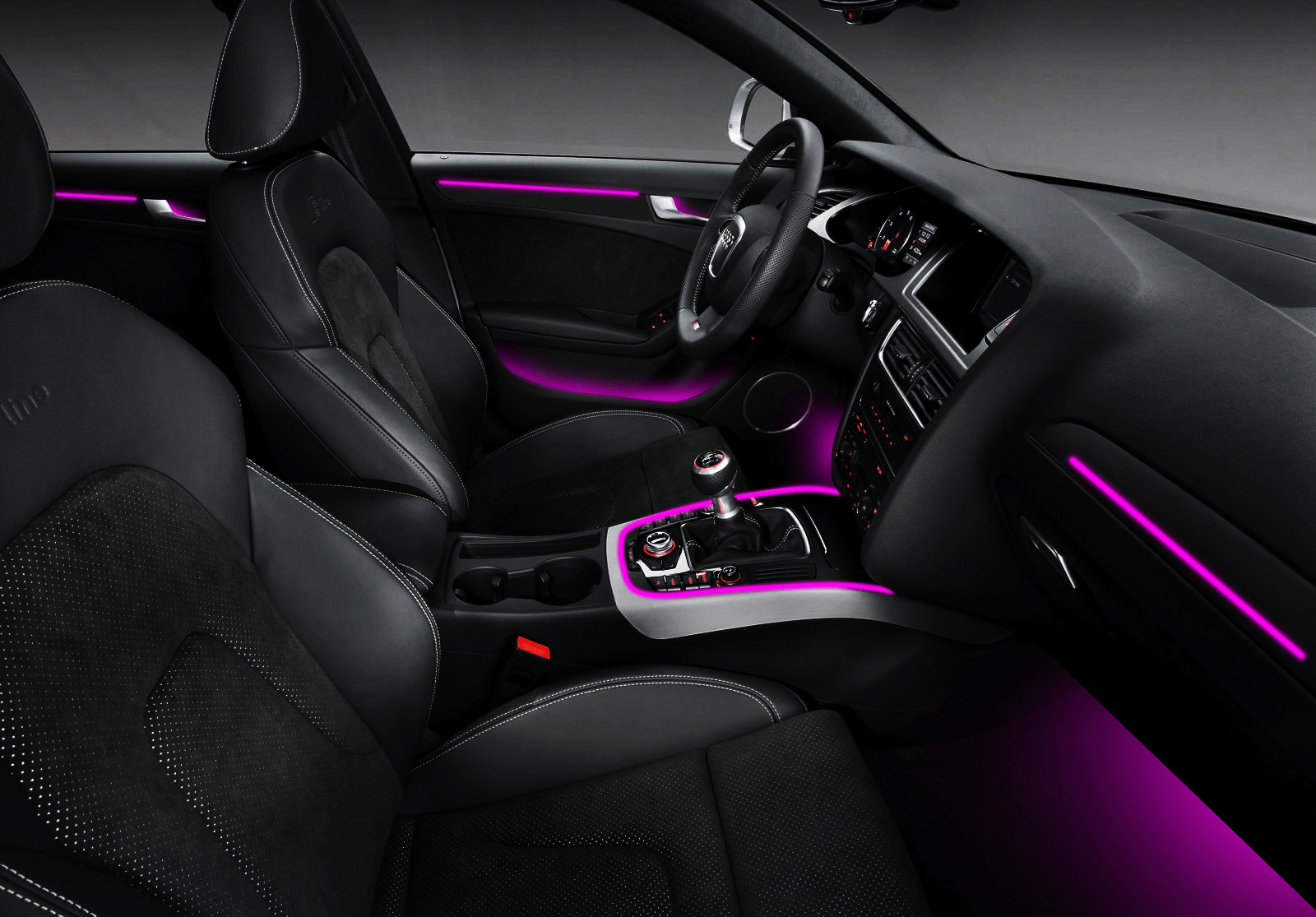 Audi A/S4 & A/S/RS5 | B8 | OEM Style Ambient Lighting Kit - Image 2