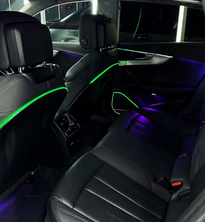 Audi A/S4 & A/S/RS5 | B9 | OEM Style Ambient Lighting Kit - Image 5