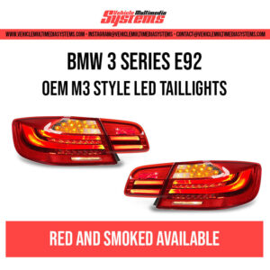 BMW 3 Series | E92 | OEM M3 STYLE LED TAILLIGHTS