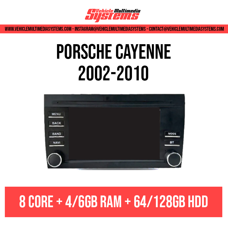 Porsche Cayenne | 2002-2010 | Android Screen