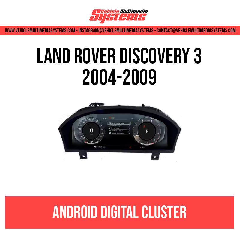 Land Rover Discovery 3 | 2004-2009 | Digital Cluster