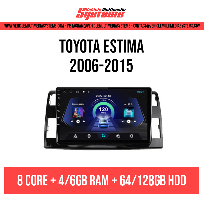 Toyota Estima | 2006-2015 | Android Screen