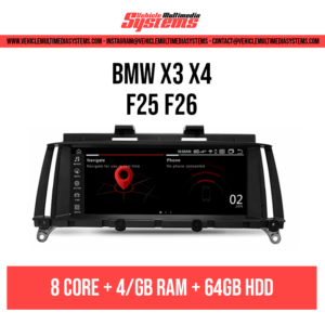 BMW X3 X4 | F25 F26 | Android Screen | CIC, NBT, EVO