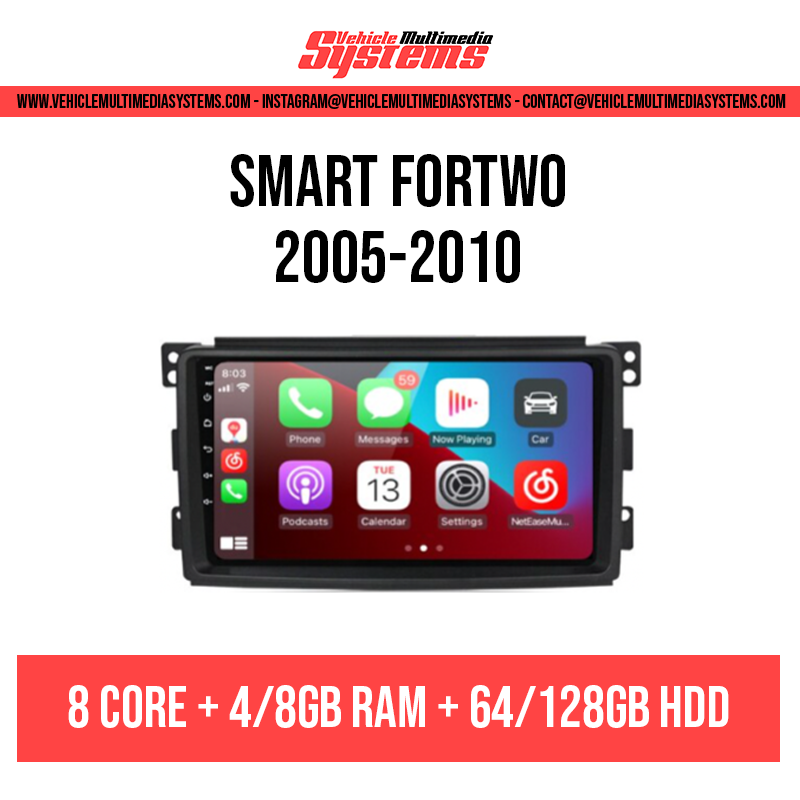 Smart Fortwo | 2005-2010 | Android Screen