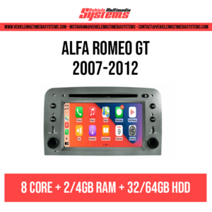 Alfa Romeo GT | 2007-2012 | Android Screen