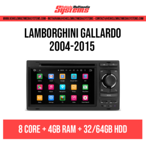 Lamborghini Gallardo | 2004-2015 | Android Screen (Button Version)