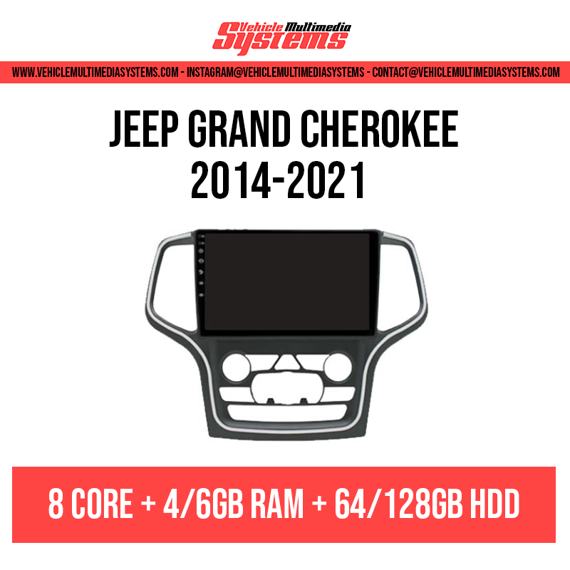 Jeep Grand Cherokee | 2014-2021 | Android Screen