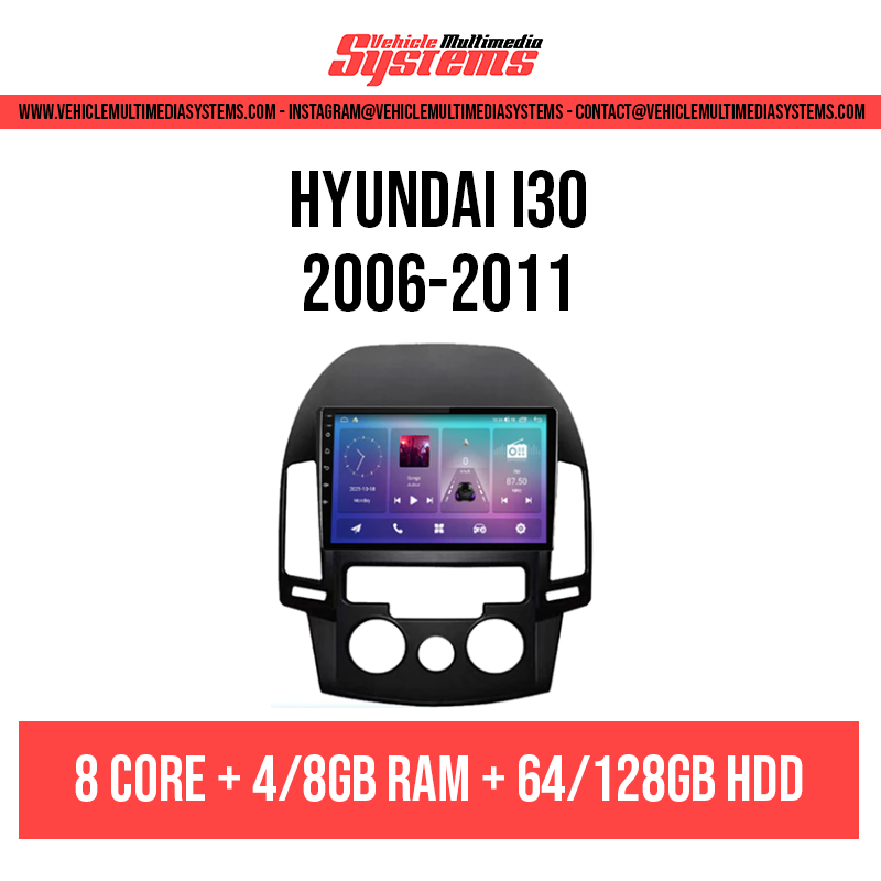 Hyundai i30 | 2006-2011 | Android Screen
