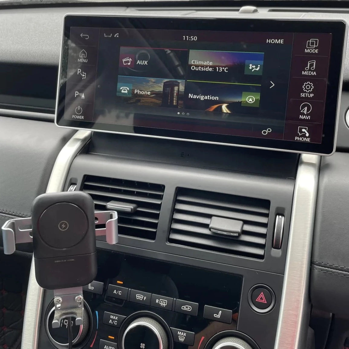 Land Rover Discovery 5 | 2015-2019 | Android Screen + AC Panel - Image 3