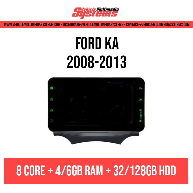 Ford KA | 2008-2013 | Android Screen