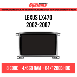 Lexus LX470 | 2002-2007 | Android Screen