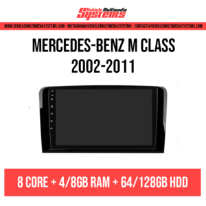 Mercedes-Benz M-Class | 2002-2011 | Android Screen