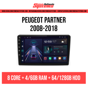 Peugeot Partner | 2008-2018 | Android Screen