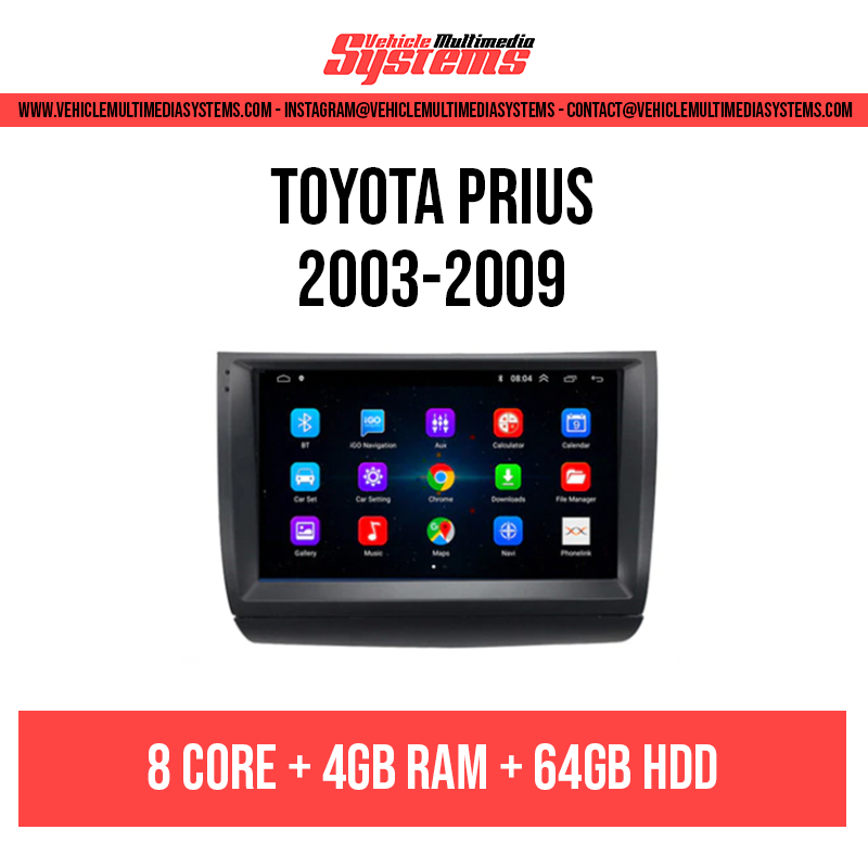 Toyota Prius | 2003-2009 | Android Screen