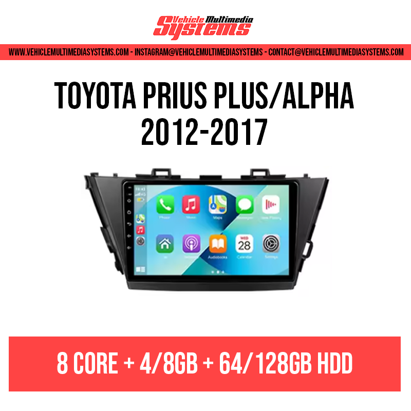 Toyota Prius Plus/Alpha | 2012-2017 | Android Screen