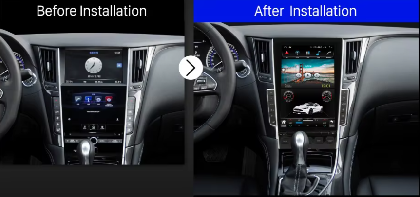Infiniti Q50/50L/50S/60 | 2014-2020 | Tesla Style | Android Screen - Image 3