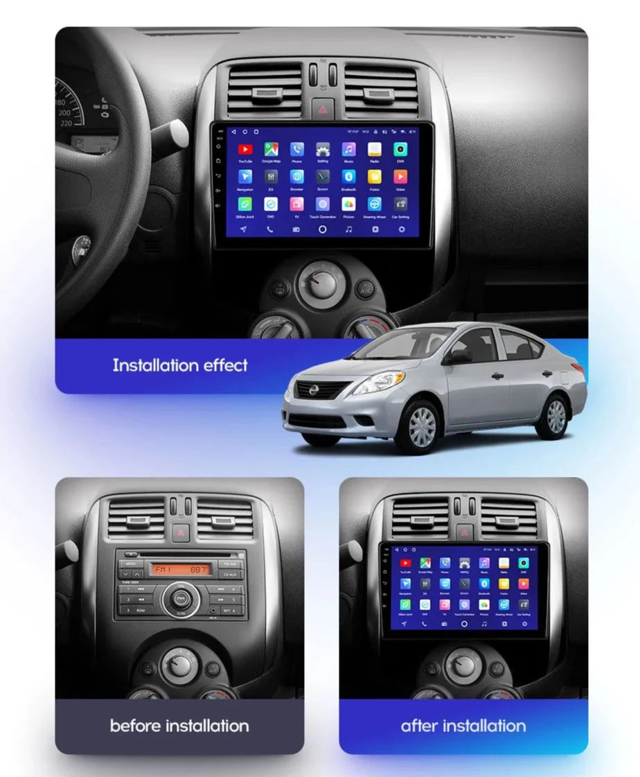 Nissan Sunny | 2012-2014 | Android Screen - Image 2