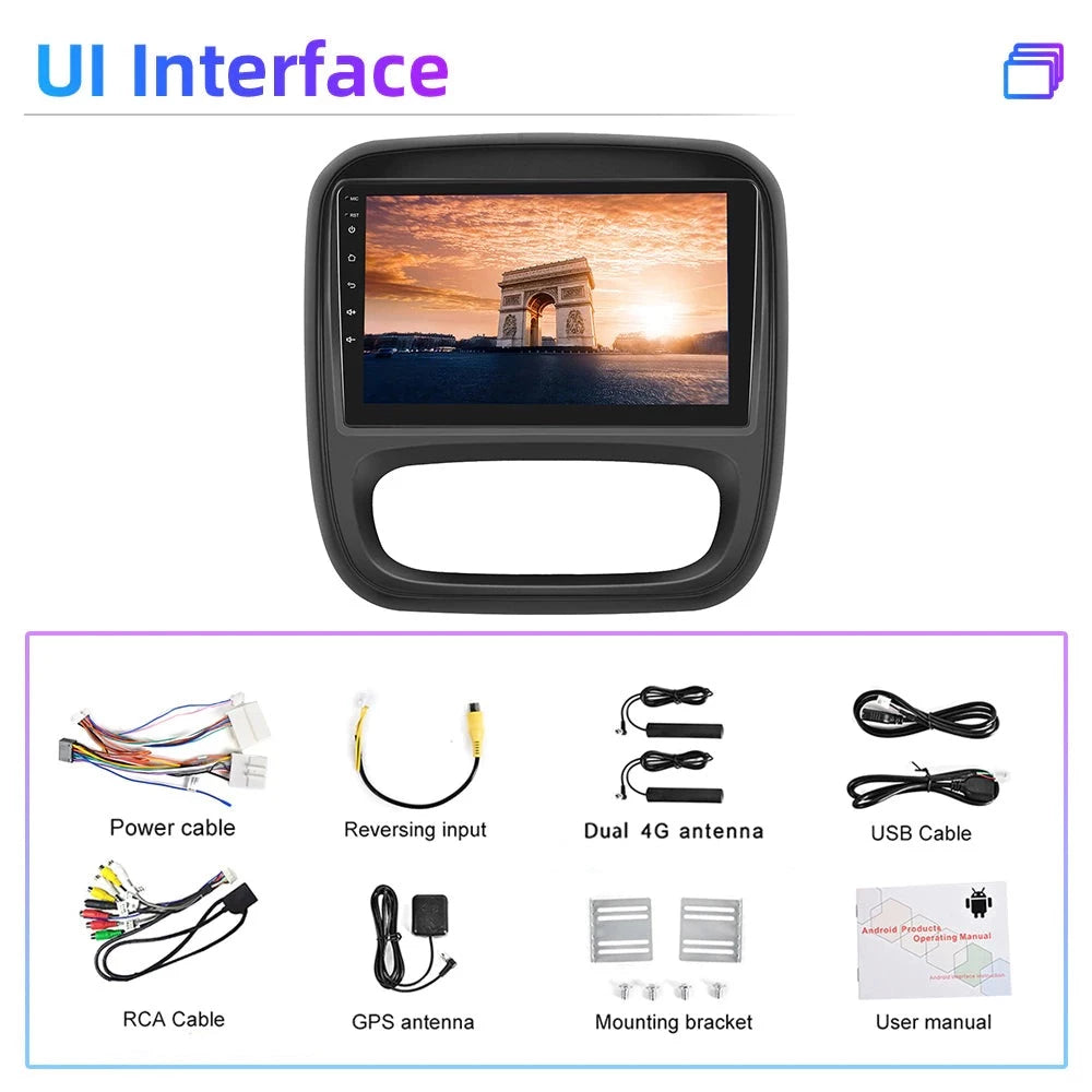 Vauxhall Vivaro | 2015-2018 | Android Screen - Image 4