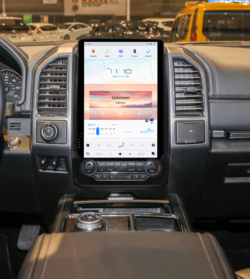 Ford Expedition | 2016-2022 | Android Screen | Tesla Style - Image 2