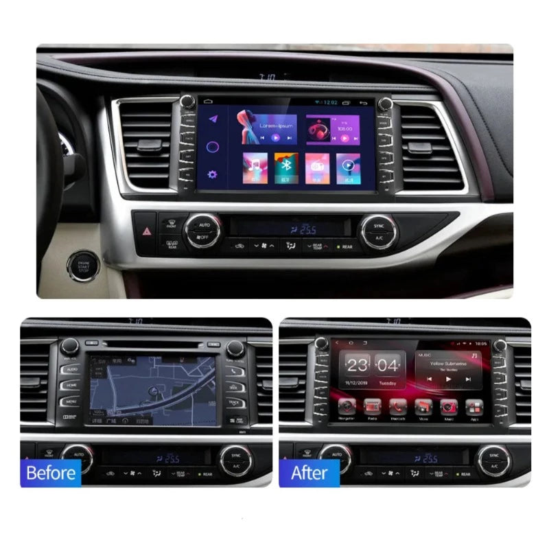 Toyota Highlander | 2014-2018 | Android Screen - Image 2