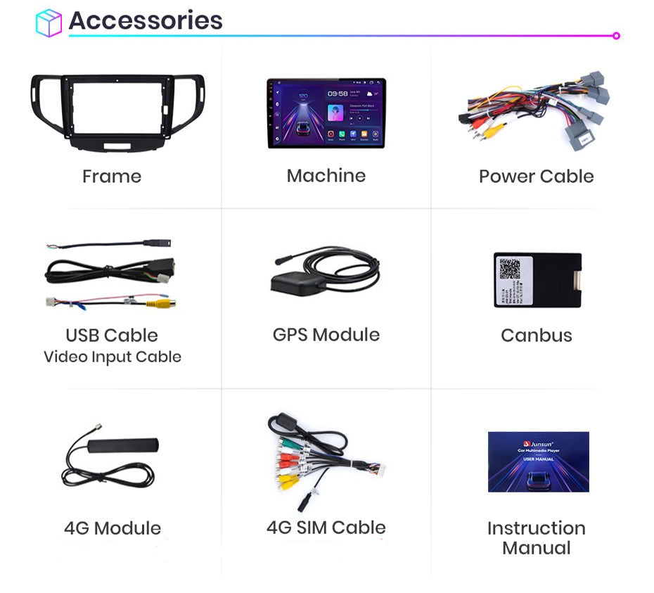 Honda Accord | 2008-2012 | Android Screen - Image 3