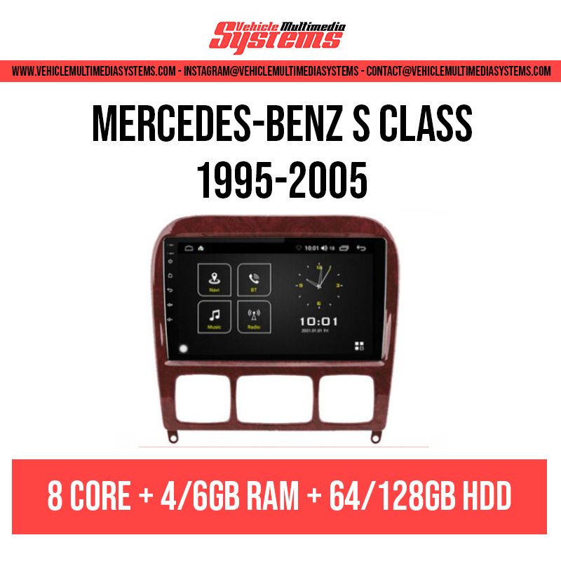 Mercedes-Benz S-Class | 1999-2005 | Android Screen