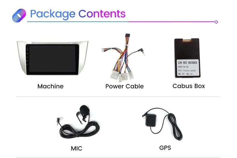 Lexus RX 400h | 2003-2009 | Android Screen - Image 5
