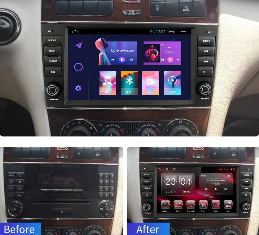 Mercedes-Benz CLC Class | 2008-2011 | Android Screen - Image 2