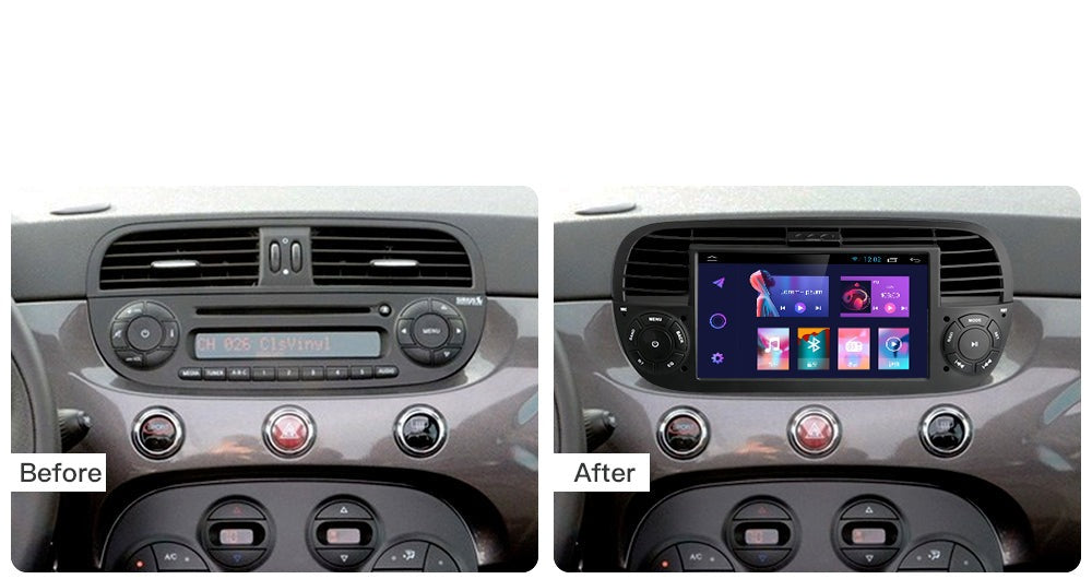 Fiat 500 | 2007-2015 | Android Screen - Image 7
