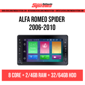 Alfa Romeo Spider (939) | 2006-2010 | Android Screen