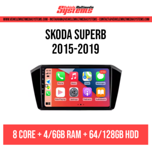 Skoda Superb | 2015-2019 | Android Screen