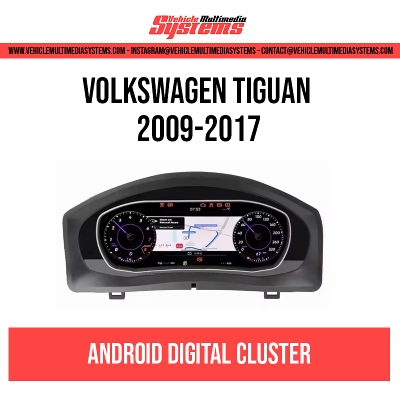 Volkswagen Tiguan | 2009-2017 | Digital Cluster