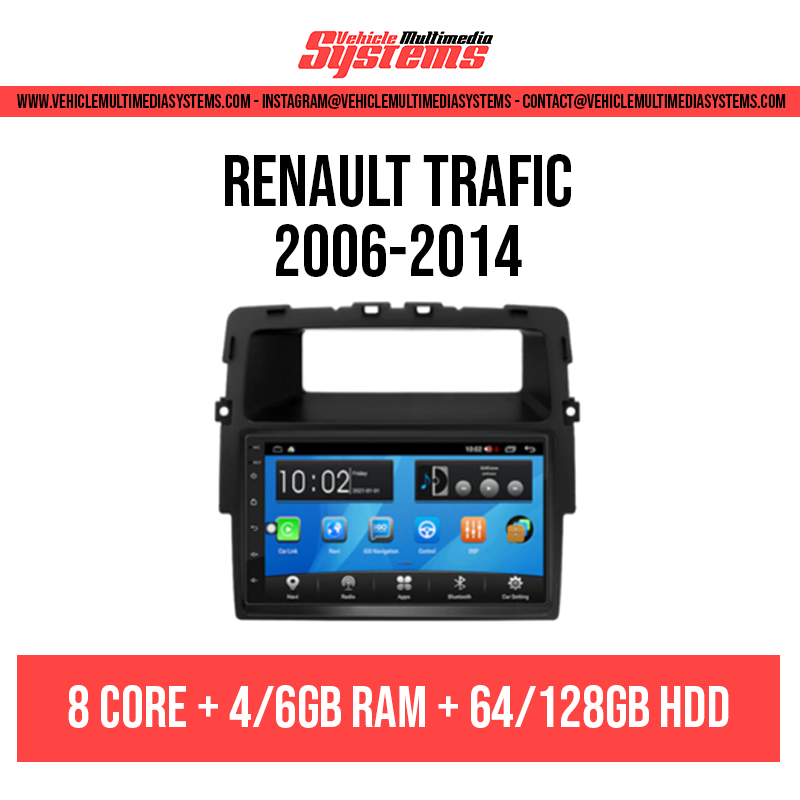 Renault Trafic | 2006-2014 | Android Screen
