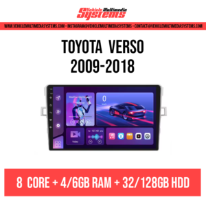 Toyota Verso | 2009-2018 | Android Screen