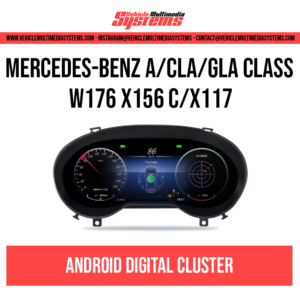 Mercedes Benz A/CLA/GLA Class | W176 C/X117 X156 | Digital Cluster