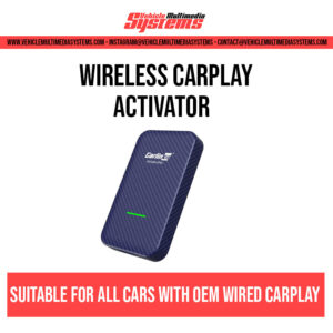 Wireless Carplay/Auto Activator | For All Cars with OEM Wired Carplay/Auto