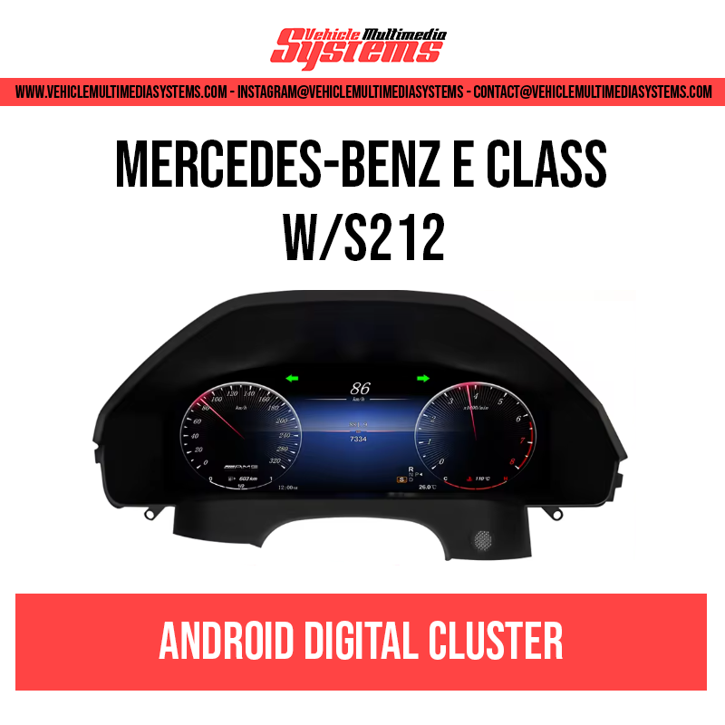 Mercedes Benz E Class | W/S212 | Digital Cluster