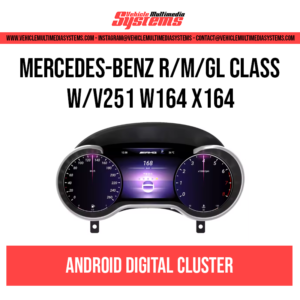 Mercedes Benz R/M/GL Class | W/V251 W164 X164   | Digital Cluster