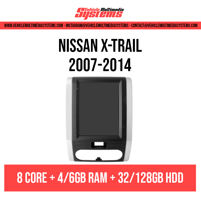 Nissan X-Trail | 2007-2014 | Android Screen | Tesla Style