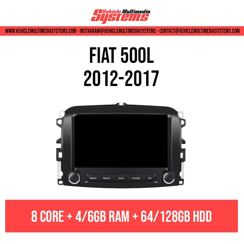 Fiat 500L | 2012-2017 | Android Screen